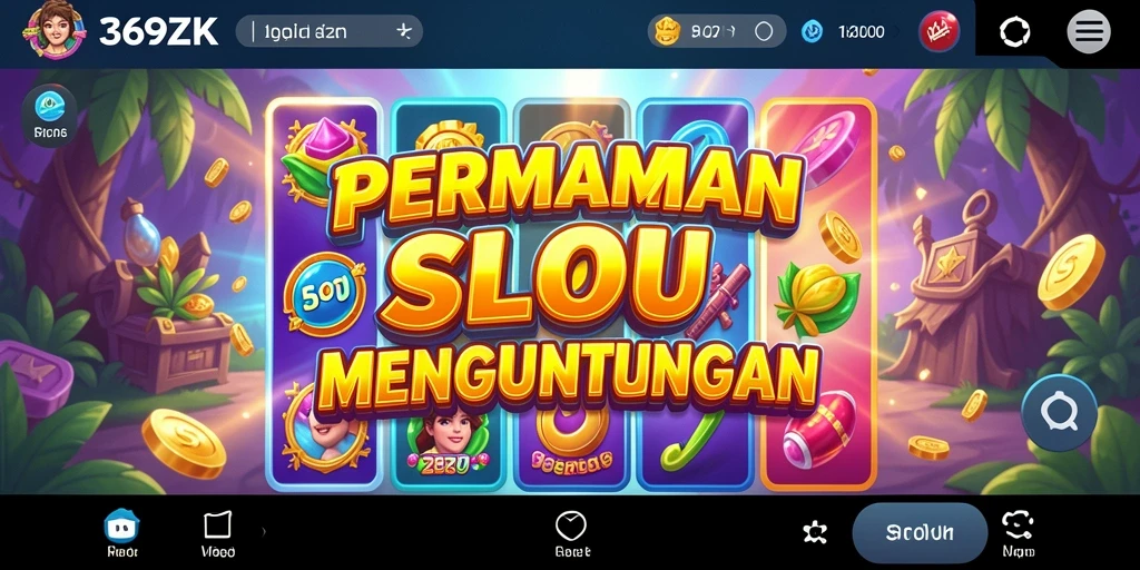 Tampilan gameplay menarik dari 369ZK dengan grafis memukau.