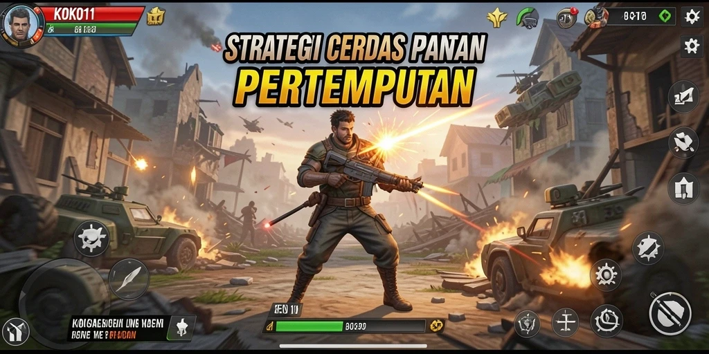 Tampilan gameplay KOKO11 yang menegangkan dan memukau.