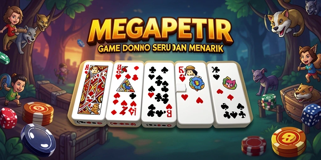 Tampilan gameplay seru dalam MEGAPETIR yang menarik.