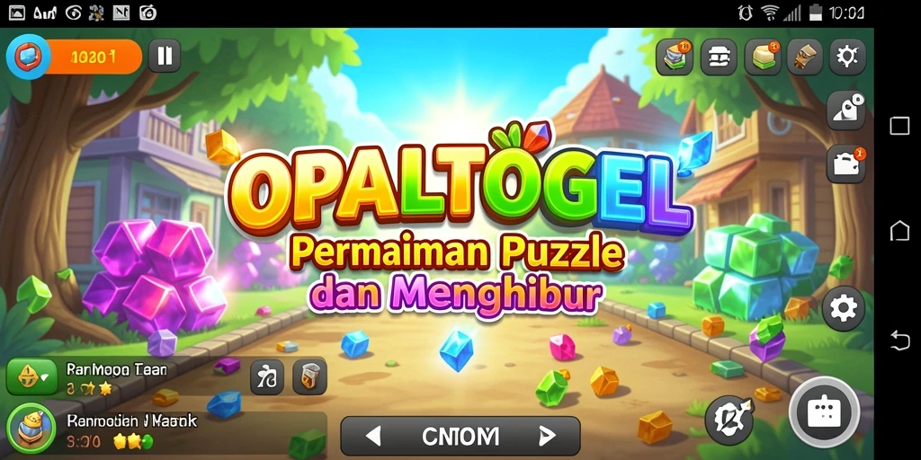 Tangkapan layar OPALTOGEL menampilkan gameplay Puzzle yang seru dan menantang.