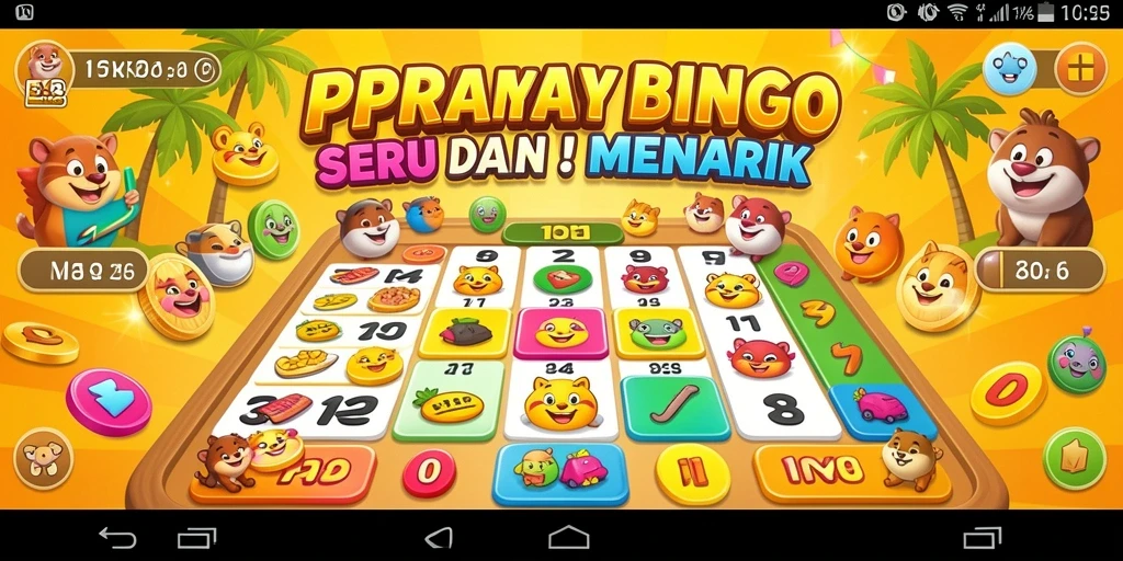 Screenshot gameplay PPRRYY menampilkan suasana Bingo yang seru.
