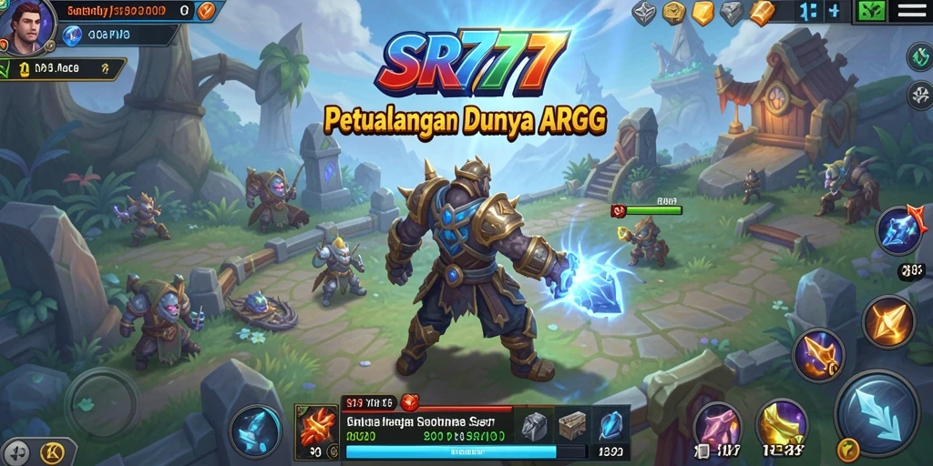 Tampilan menarik dari pertempuran ARPG di SR777.