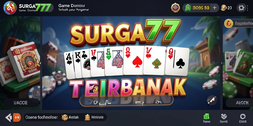 Tampilan seru gameplay SURGA77 yang mengasyikkan.