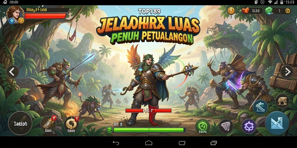 Tampilan gameplay menarik dalam dunia Open World TOPI189.