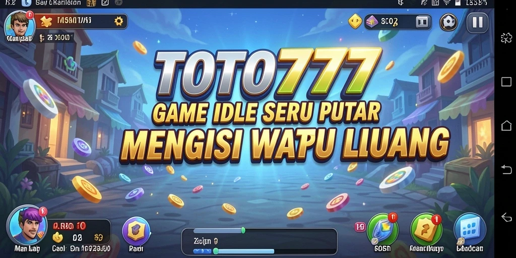 Tampilan gameplay TOTO777 yang menarik dalam genre Idle.